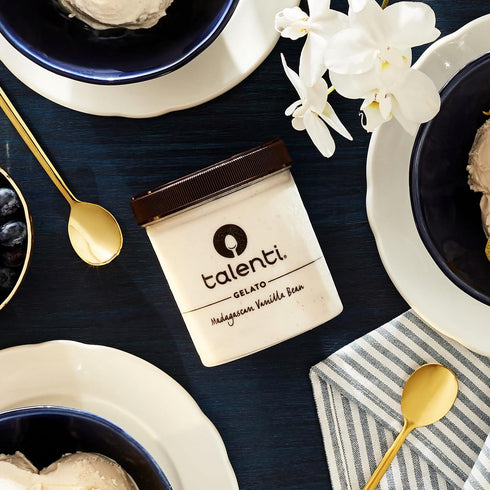talenti Frozen 1 Gelato For a Delicious Dessert Madagascan Vanilla Bean Made with Ingredients pint