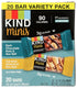 Pack, 20 Count KIND Mini Snack Bars Variety Gluten Free, Low Sugar, Low Calorie Snacks, Dark Chocolate Nuts & Sea Salt