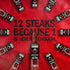 23g 100% (12 Pack) 2 oz Jack Link's Peppered Beef Steaks - Ready to Eat Real Meat Protein Snacks - Protein per Serving