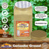 80oz (5lbs) 2.27kg Rani Coriander Ground Powder (Indian Dhania) Spice Bulk PET Jar ~ All Natural | Salt-Free | Vegan |