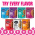 6 oz (4 Pack)) Saffron Road Organic Crunchy Chickpea Snacks-Gluten Free, Non-GMO, Halal, Kosher, Vegan (Sea Salt