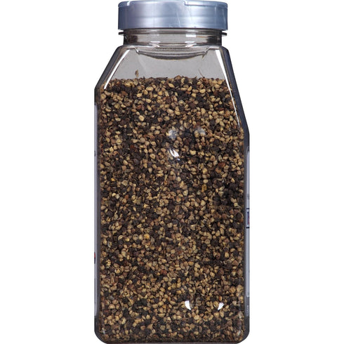 McCormick Culinary Cracked Black Pepper, 16 oz - One Container of Cracked Black Peppercorns