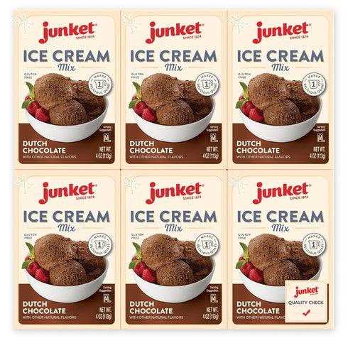 Junket Chocolate Ice Cream Mix: Old Fashioned Homemade Ice Cream for Ice