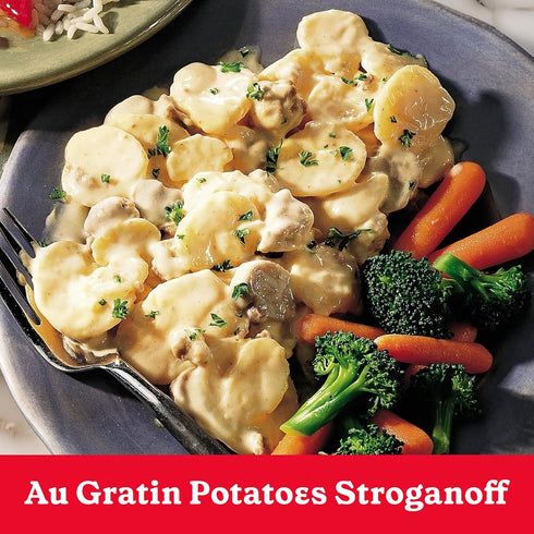 Pack, 8 oz Betty Crocker Au Gratin Casserole Potatoes, Made with Real Cheese, Twin Box