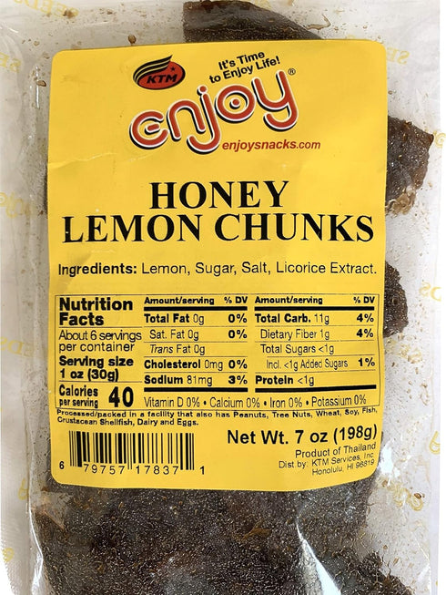 KTM 7 Enjoy Honey Lemon Chunk Ounce