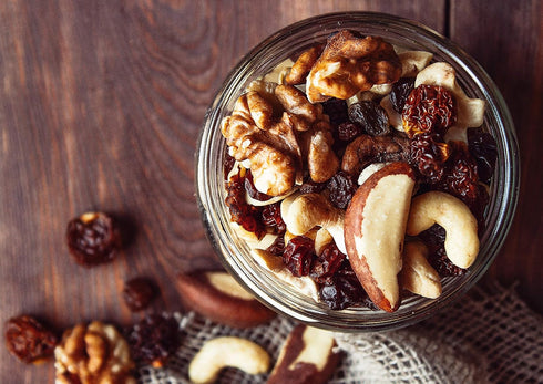 8 Food to Live Organic Energy Trail Mix, Ounces Non-GMO and Raw Nuts and Berries including Cashews, Golden Berries