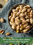 (2 LBS) NUTS U.S. California Pistachios | Roasted & Salted | No Wax, No Added Color or Flavor | NON-GMO and Natural |