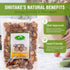 16 oz Amazon Title: Mushroom House Dried Shiitake Premium Mushrooms, Whole, - Naturally Dried, Rich Umami Flavor