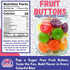 Sugar Free Assorted Fruit Disc Hard Candy | R.U.S. Candy Company | Guilt-Free Fruity Sweets, Individually Wrapped, Low
