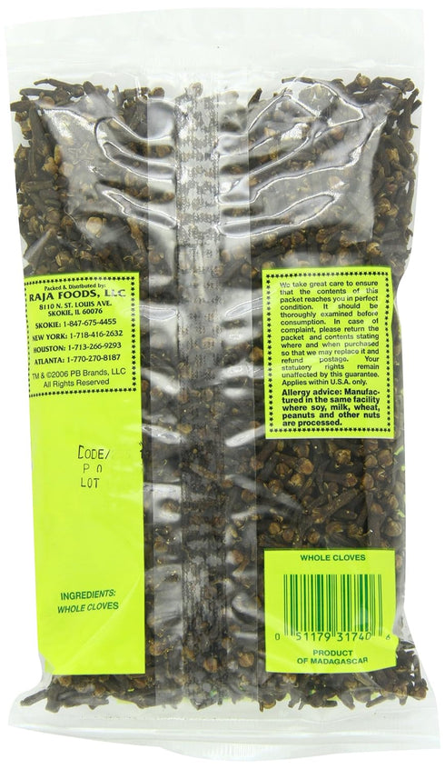 Swad Indian Spice Cloves, Whole, 7 Ounce