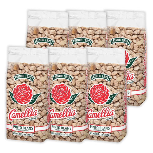 Camellia Brand Dried Pinto Beans Premium Heirloom Beans for Chile Con Carne,