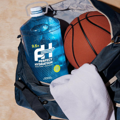 9.5+ 1 (128 oz) 4 Perfect Hydration pH Alkaline Drinking Water, Electrolyte Minerals for Taste, Made in the USA, Gallon