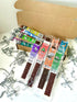 20 Buffalo Bob's Exotic Jerky Gift Box - Staff Favorite Piece Assortment: Alligator, Buffalo, Venison, Beef, Ostrich
