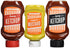 Whataburger Condiments (Pack of 3) (Trio Sampler Pack 1-Mustard 16oz, 1-Original and