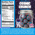 Gummy Gummies Mixed Berry Cosmic Bites by R.U.S. Candy Company- Half Pound Bag Sweet, Tangy & Crunchy Bite-Sized Candy