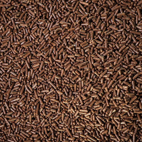 Sweet Evas 100% 1.5 LBS. NATURAL CHOCOLATE SPRINKLES. Gluten Free. Dairy Free. Egg Free. Soy Free. Nuts Free. Vegan.