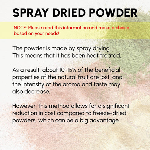 EVADY 8 oz, Orange Powder Natural Orange Juice Powder for Baking, Flavoring, Smoothies, Tea