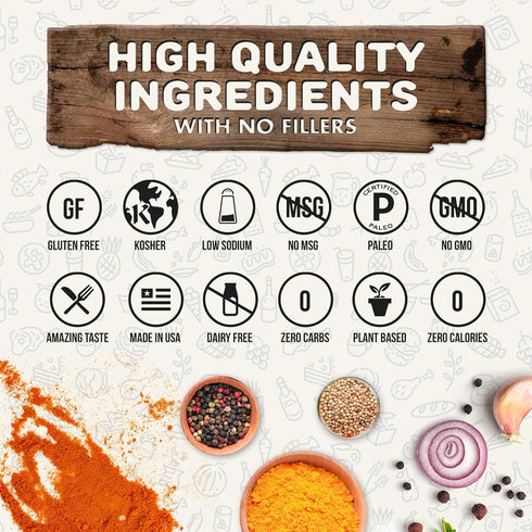 Ketchup Seasoning Mix by Flavor God - Premium All Natural & Healthy Spice Blend for Grilling Chicken, Beef, Seafood