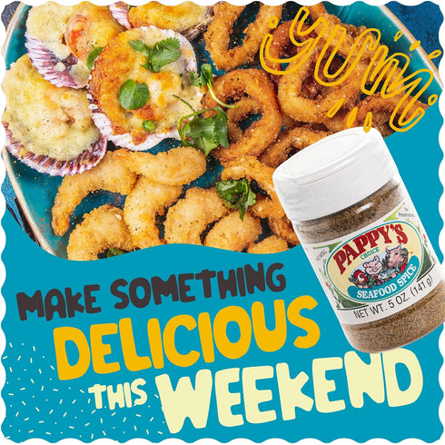 5oz) Pappy's Seasonings (Seafood Spice