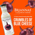 12 oz. 2 Pack BRIANNAS - Home Style Creamy Blue Cheese Dressing Fine Salad Dressing made with Premium Ingredients