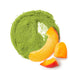 100g DAVIDsTEA Organic Peach Matcha Mix Medium Caffeine Green Tea Powder with Sweet Peach Flavor Iconic Tin Fruity