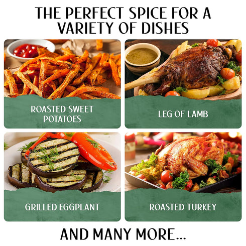 Premium Ras El Hanout Moroccan Spice Blend, Authentic Gourmet Seasoning, Gluten-Free, Non-GMO, 2 oz Pack