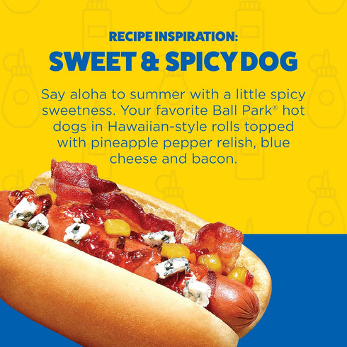 Ball Park - Franks 24 Count Pack) Ball Park Beef Hot Dogs, Original Length, (Club