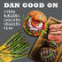 6.9 oz Dan-Os Outlaw Butter Steak Seasoning Buttery Steak & All Purpose Seasoning for Beef, Chicken & Veggies Sugar