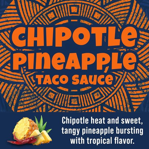 8 Ortega Chipotle Pineapple Taco Sauce, Sweet and Spicy Sauce and Marinade, Ounce