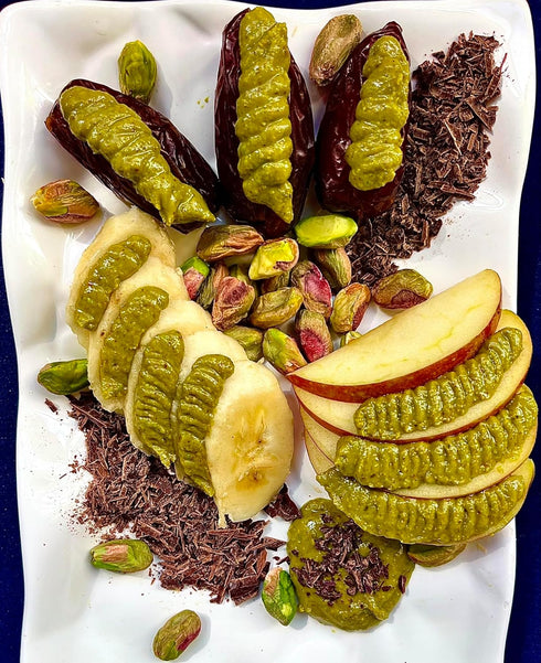 Romo Foods 6g 4 Romo Pistachio Butter (a hint of Cinnamon & Salt) | Vegan | Protein | Ingredients: Pistachio, EVOO