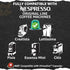 120 Count, 100% Cellini Caff Melodico Aluminum Nespresso Pods, Dark Roast Coffee Capsules, Nespresso Original Machine