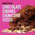4 Dave's Killer Bread Cocoa Brownie Blitz Organic Snack Bars, Individually Wrapped Snack Bars