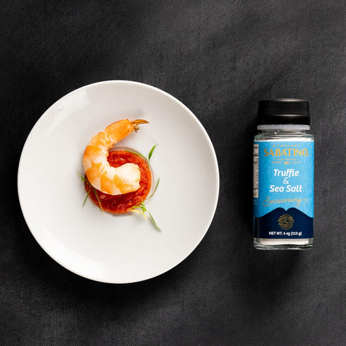 Sabatino Tartufi Truffle Salt Shaker, All Natural Gourmet Truffle Salt, Sicilian Sea Salt, Kosher, Non-GMO, 4 oz