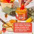 (2 Pack) Hummus Growee Vegan Red Pepper Dip | Alternative to Queso & | Dairy-Free, Nut-Free & Gluten-Free Plant-Based