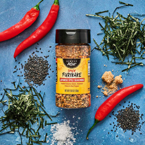 4.58 oz Simply Asia Spicy Furikake Japanese Style Seasoning