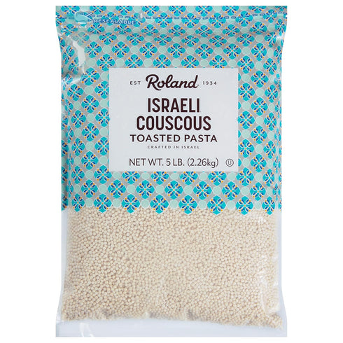 Roland Foods Israeli Couscous Toasted Pasta, Specialty Imported Food, 5 Pound Bag,