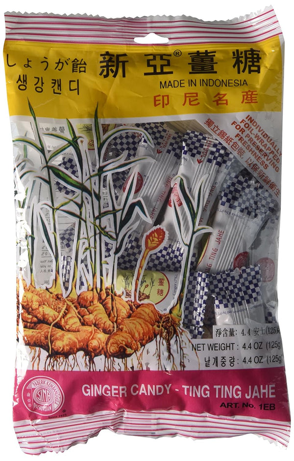 Ting Ting Jahe Ginger Candy, 4.4 Ounce