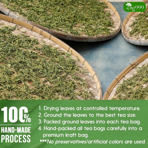 TOG999, 40 100% Premium Thyme Leaf Tea Bags, Natural & Pure Thyme Leaves. Loose Leaf Thyme Herbal Tea. Thyme Leaf Tea.