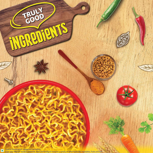 2 70 pack (2.46 oz)- 1 pack Maggi Minutes Noodles Masala, grams - Made in India