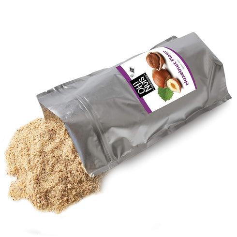 Oh! Nuts 2 LB Hazelnut Flour in Resealable Bulk Bag, Healthy Baking Flour, Certified Kosher