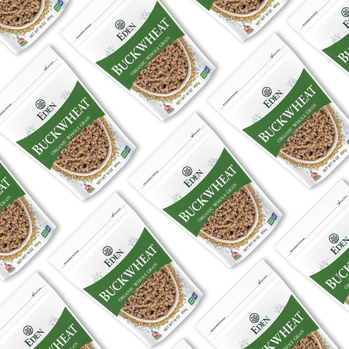 16 OZ EDEN FOODS Organic Buckwheat Hulled Whole Grain