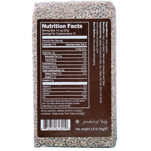 Trentasette 2.2 Farro Grains, Pound