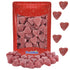 Gummy Gummi Fruidles Valentine's Coated Cinnamon Jelly Hearts, Delicious Candy, Fun and Festive Holiday Snacking