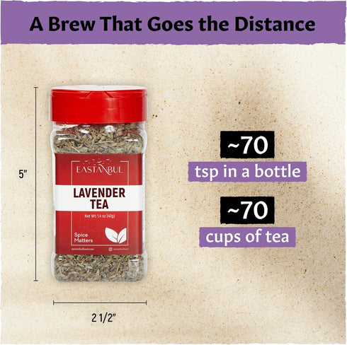 Dried Lavender Flowers, 1.4oz Culinary Buds, Edible Lavender for Cooking, Tea, Baking & More