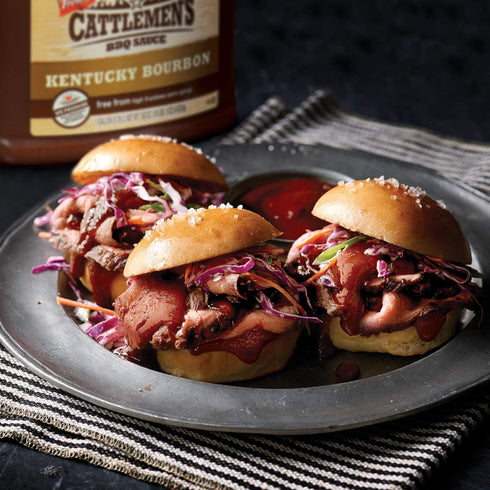 1 Cattlemen's Kentucky Bourbon BBQ Sauce, gal - One Gallon Jug of Kentucky Bourbon Barbecue Sauce to Flavor Ribs