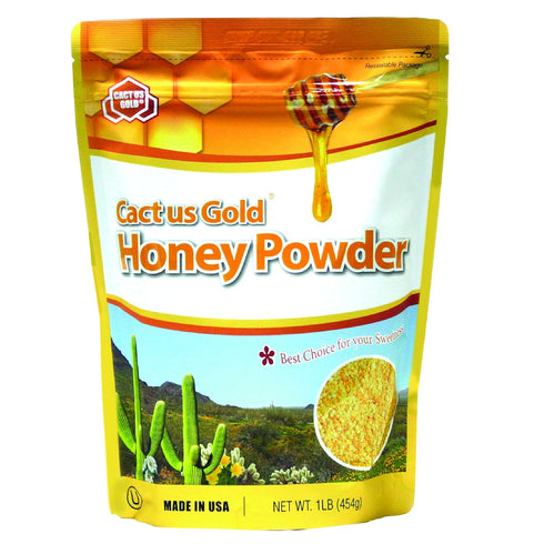 American Bio Center Cactus Gold Honey Powder, 16 Ounce Units (Pack of 5)