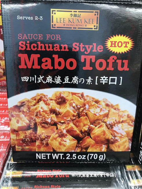 Lee Kum Kee Sichuan Style Mabo Tofu HOT - 2 oz