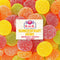 SunkissFruit Gems, 2 Pound Bulk Bag, Fruit Gems, Soft Candy Individually Wrapped