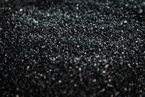 Sweet Evas BLACK SUGAR CRYSTALS-Dairy Free,Gluten Free,Egg Free,Vegan,Soy Free,Nuts Free,Kosher,Colored Sparkling Sugar