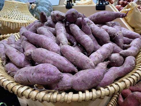 RawJoy Organic Fresh Japanese Purple Sweet Potato by Farms